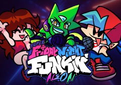 Super Friday Night Funkin' Neon