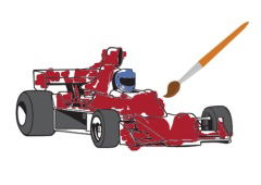Super Race Cars Coloring