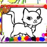 Jogo Colorir com Hello Kitty no Jogos 360
