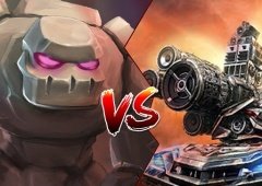 Tank vs Golems