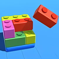 Tap Plastic Blocks Away