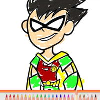 Teen Titans Go! Coloring Book