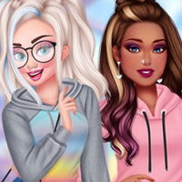 Jogo Elsa vs Barbie Fashion Contest no Jogos 360