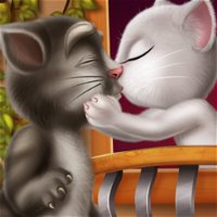 Jogue Angela Kitten - Manicure Moda, um jogo de Talking tom