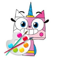 Unikitty Coloring Book