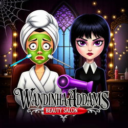 Wandinha Addams Beauty Salon