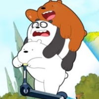 We Bare Bears: Scooter Streamers