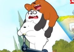 We Bare Bears: Scooter Streamers