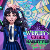 Wendy's Gothic Hairstyle Challenge