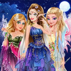 Winter Fairies Princesses