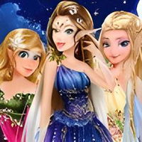 Jogo Rapunzel and Snow White Winter Dress Up no Jogos 360 em 2023