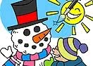 Winter Holiday Coloring Pages