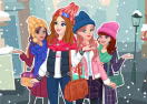Winter Top Model Dressup