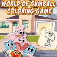 Jogo Colorir Gumball e Darwin no Jogos 360