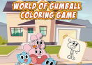 World of Gumball Coloring Game