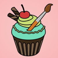 Yumi Cupcake Coloring